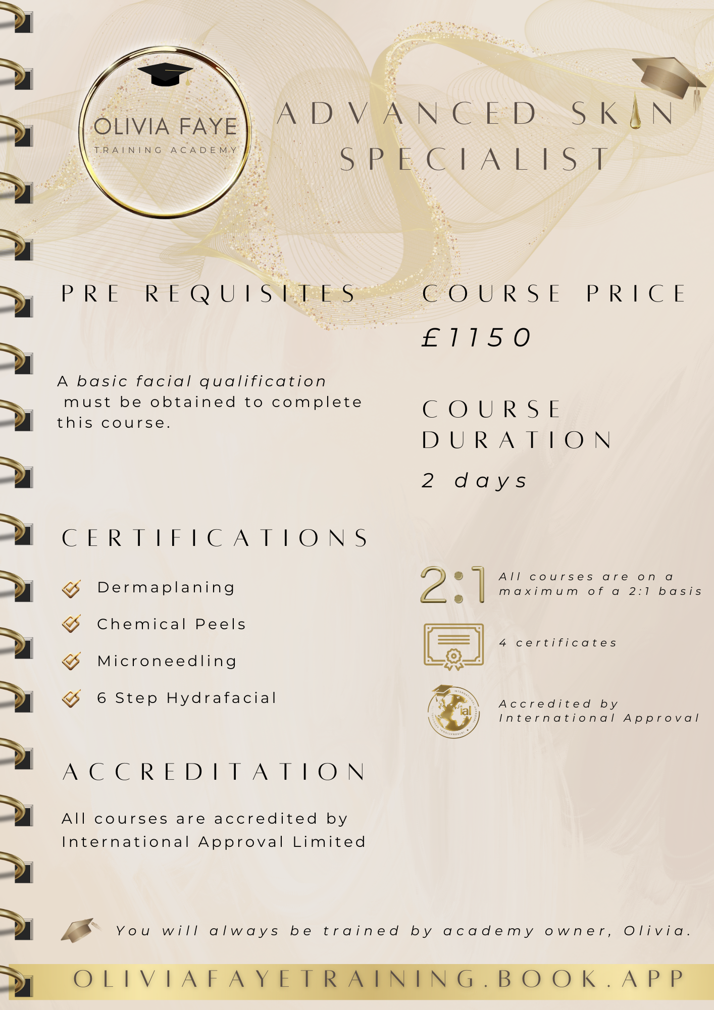 Advanced Skin Specialist Course🎓