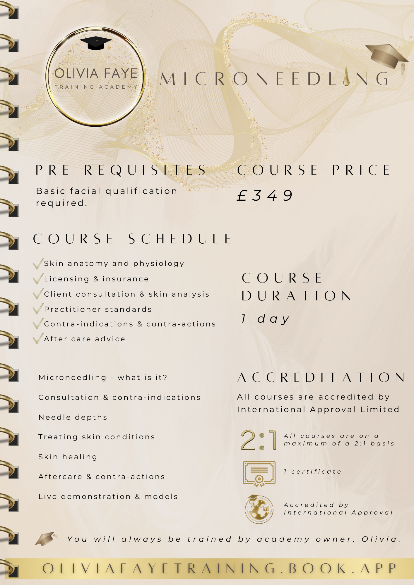 Microneedling Facial Course🎓