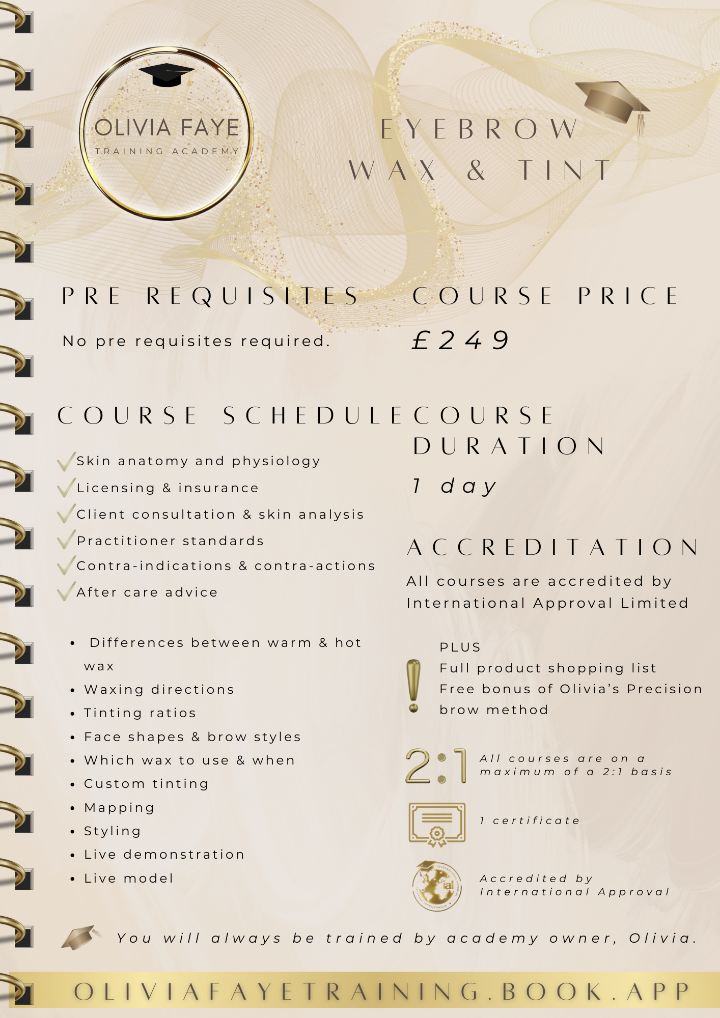 Eyebrow Wax & Tint Course🎓