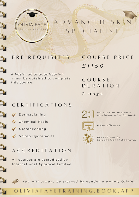 Advanced Skin Specialist Course🎓