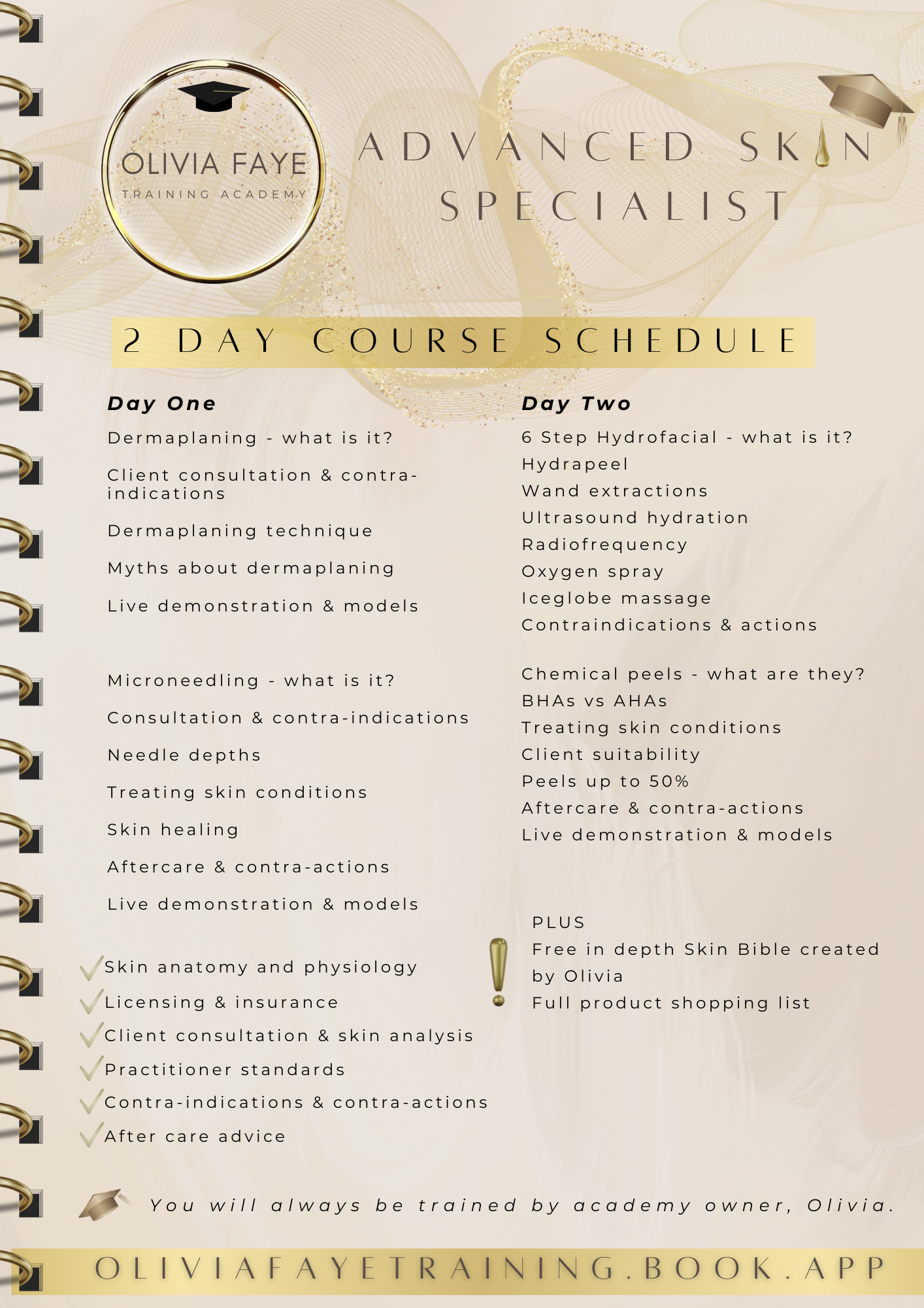 Advanced Skin Specialist Course🎓